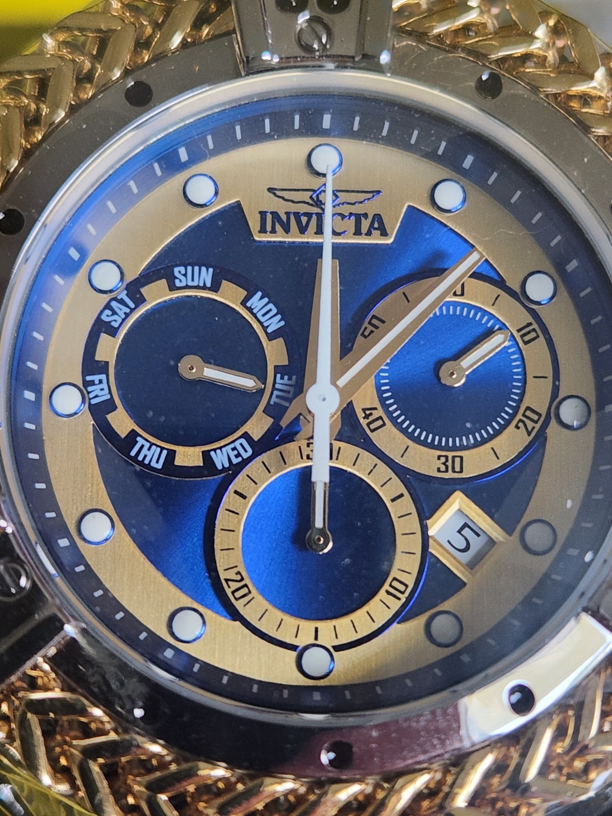 Invicta mens watch 54mm bolt Herc model #35565