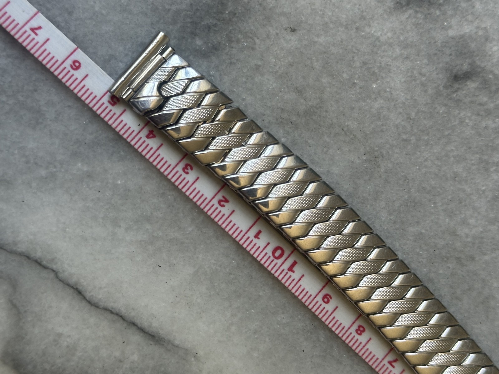 Bracelet de montre vintage extensible Rodi & Wienenberger Elastofixo