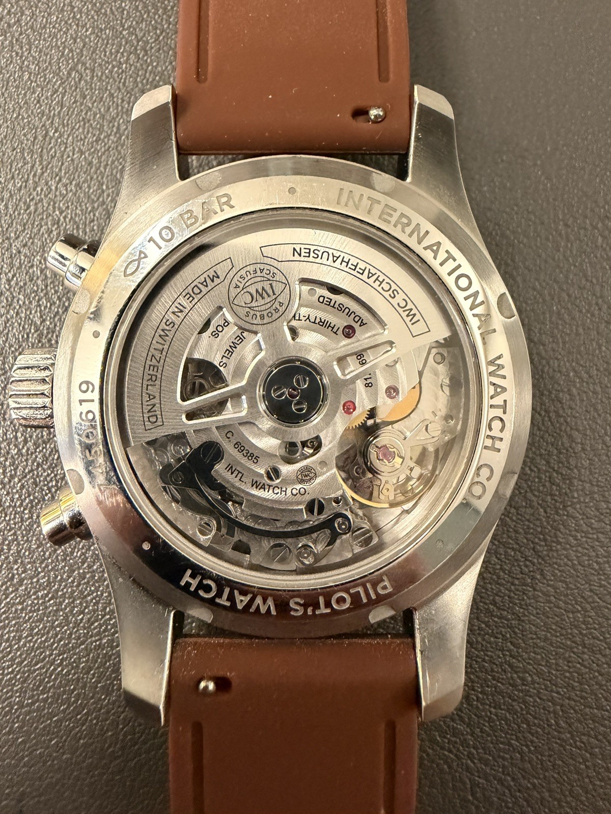 IWC Pilot’s Watch Chronograph IW388102 41mm Box Papers Extra Straps