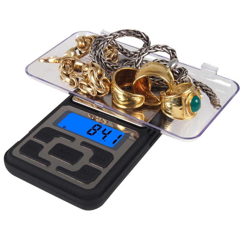 GEMORO PLATINUM GRAM POCKET SCALE MP601 600g x 0.1g