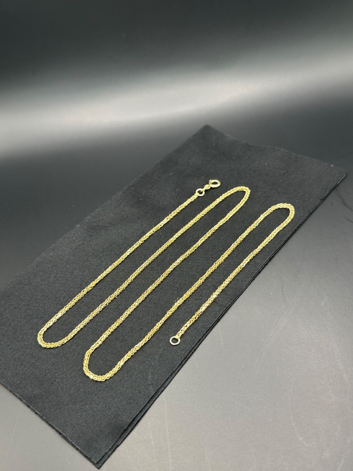 14K Yellow Gold Spiga Wheat Chain Necklace 22” 2.0mm 585 Hallmark Genuine Gold