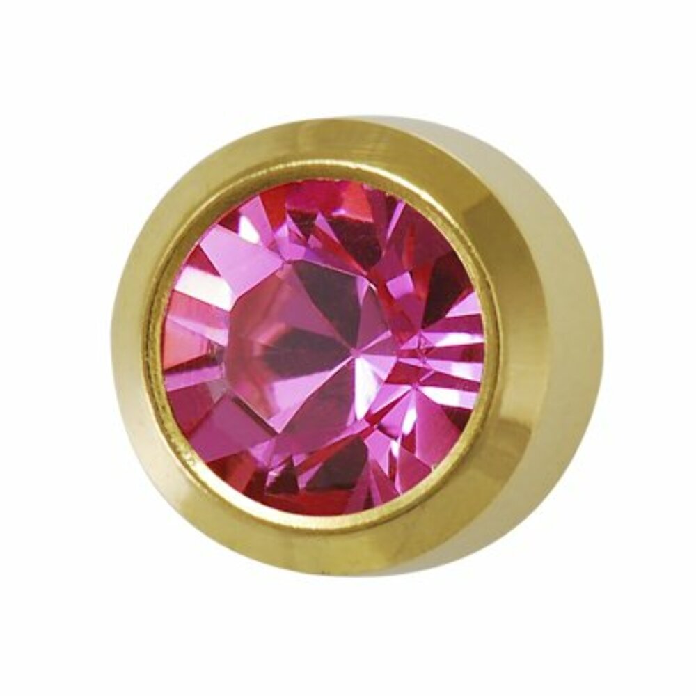 SELECT GOLD PLATED REGULAR BIRTHSTONE OCT