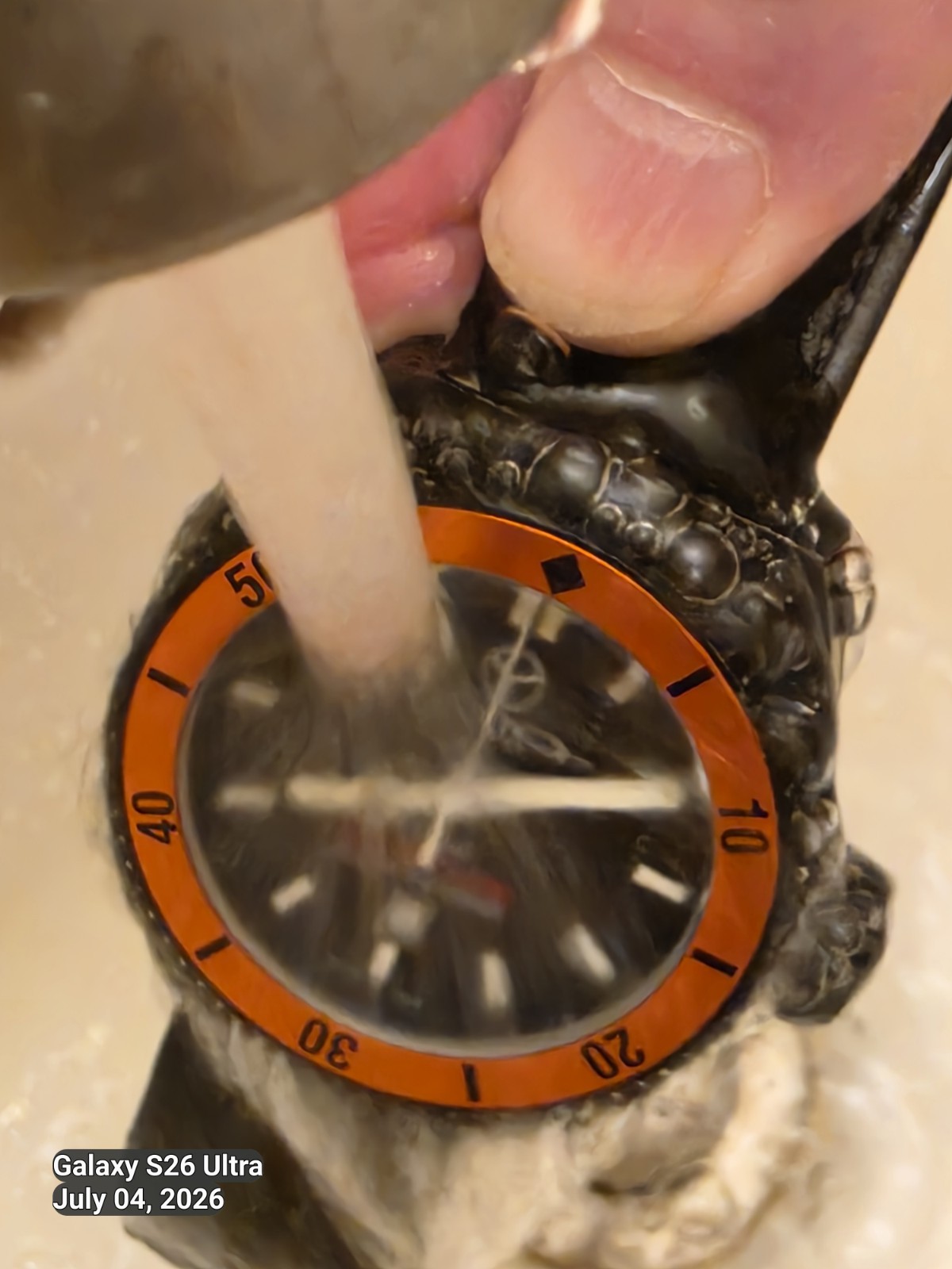 Avio MILANO Subtype Italian Dive Watch Wristwatch AVI SUB BK 200 Meter WR Nice!