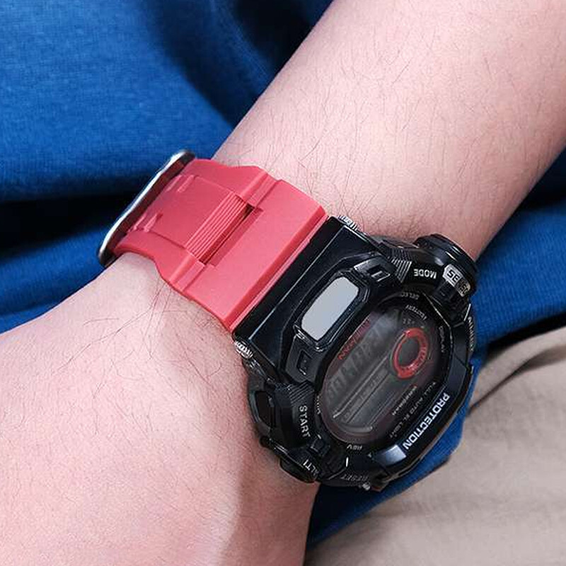 Resin Rubber Watch Strap Band For Casio G-9200 GW-9200/9110/9101 Replacement Men