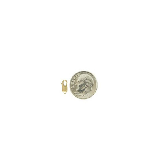 14kt Gold Lobster Claw Clasp, 3x7mm, 1 Piece