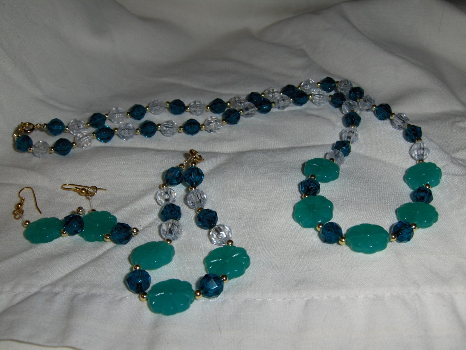 “Flowers & Beads” 3 piece sets