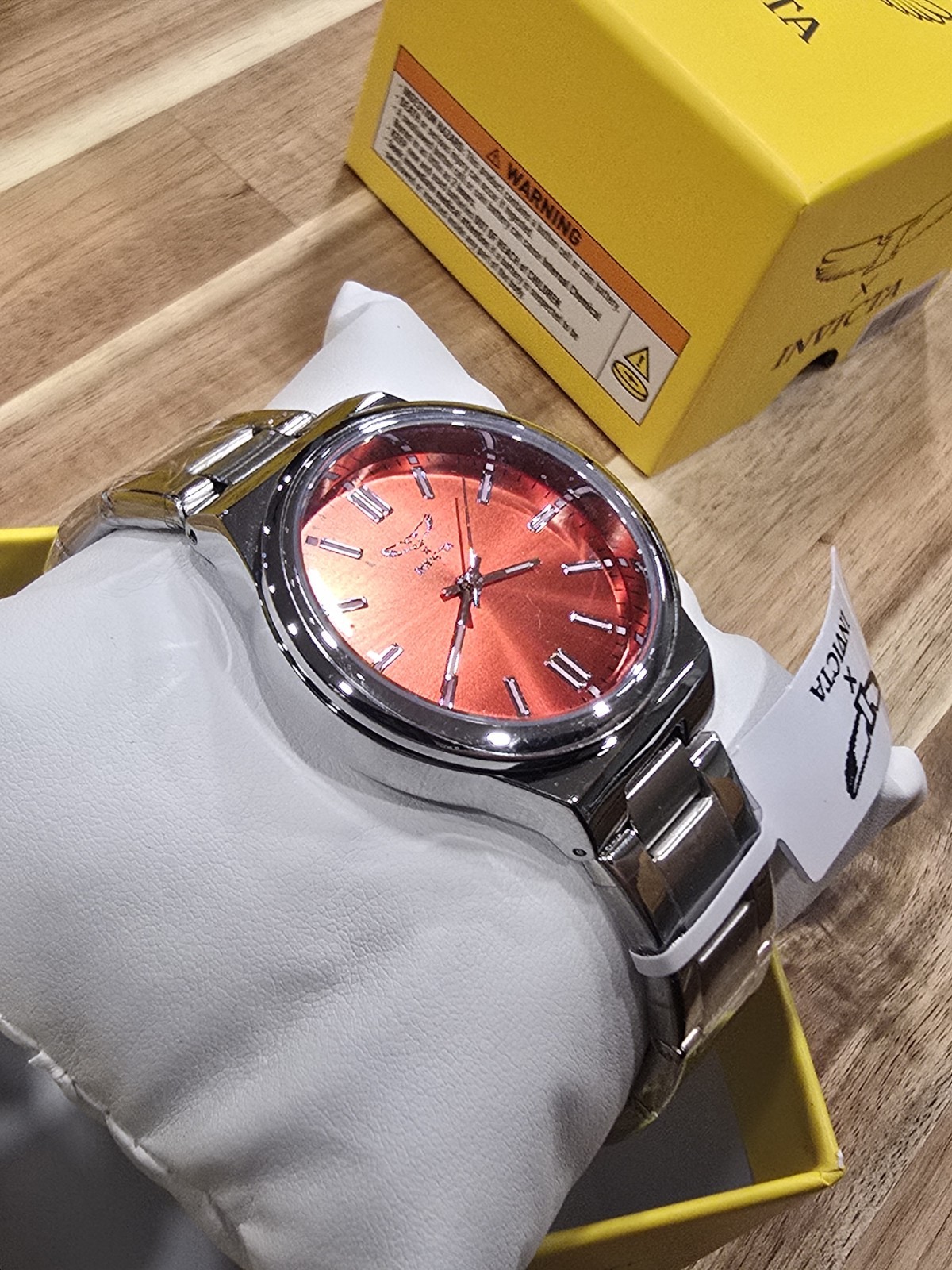 Invicta Celestial I by Invicta Women’s Watch 35mm 69056 Stainless W/Red Dial New