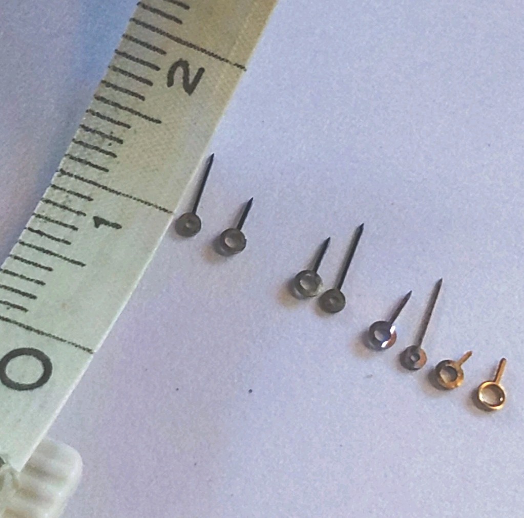 Omega 1350 DeVille Dials #2342 X 2, #2340. 3 Handsets & 2 Hour Hands. For Parts.