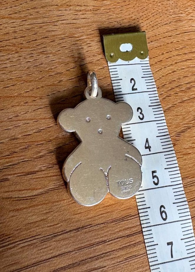 TOUS Bold Motif Medium Silver Pendant-35mm