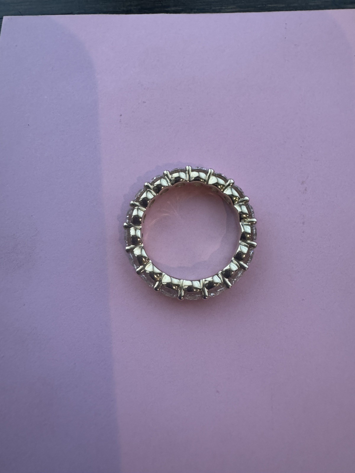 BCT Diamond Lab Grown Eternity Band Ring