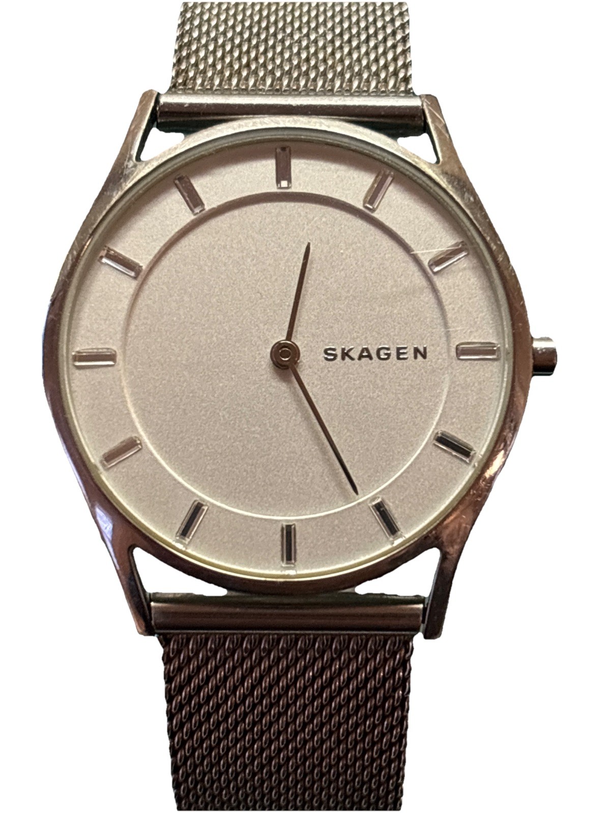 Skagen Holst Watch Slimline SKW2342 New Battery 35mm Case