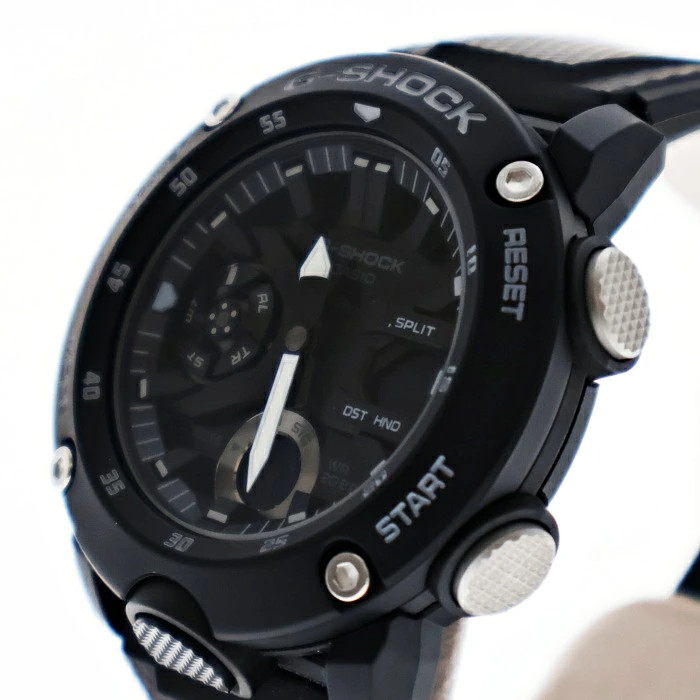 Used CASIO G SHOCK GA 2000S 1AJF Shock Resistant Carbon Core Guard Structure 20