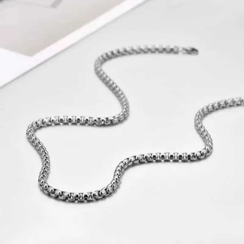 Retro Wishing Stone Men’s Necklace Personalized Trendy Cool Meteorite Pendant