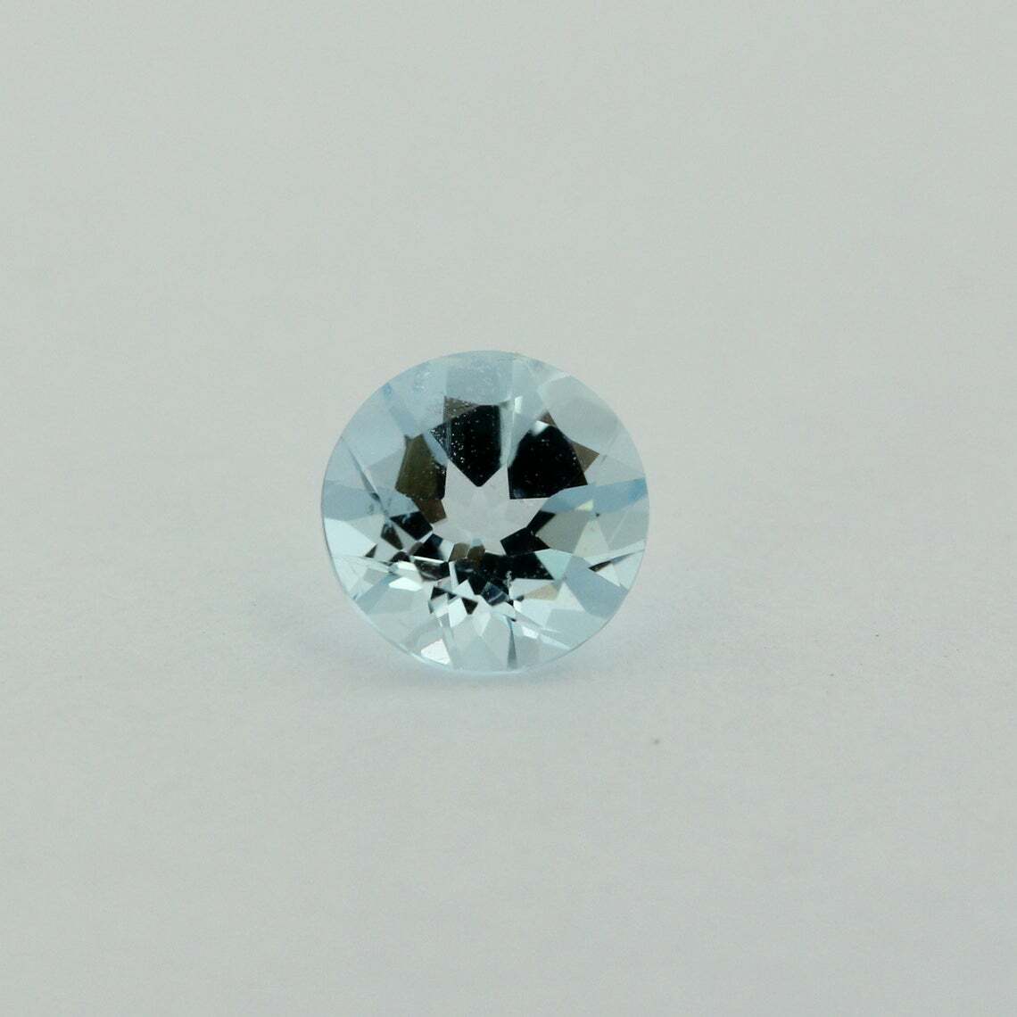 USA SELLER AQUAMARINE ROUND CUT OUTSTANDING COLOR ALL NATURAL 4 mm – 7 mm