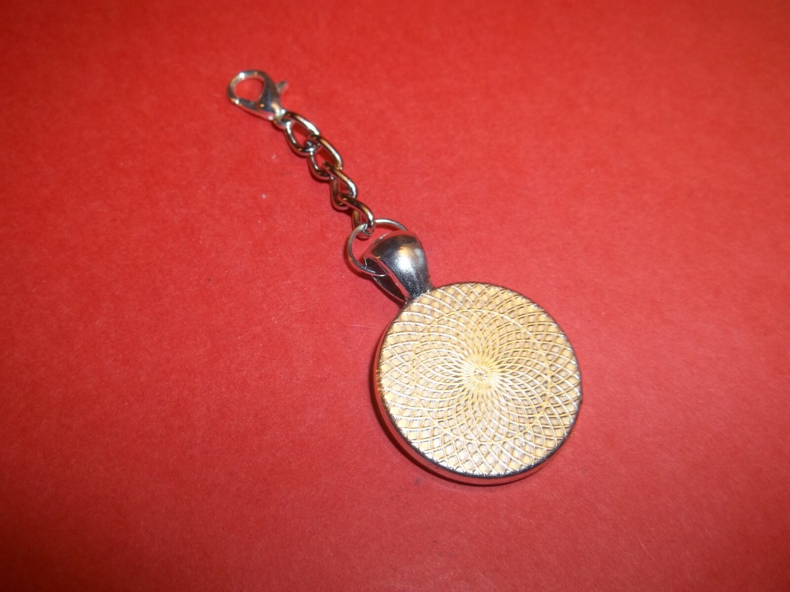 PENNY COIN – ONE (1) CENT – CANADA SILVER CASED HANDBAG PENDANT – 1997 to 2011