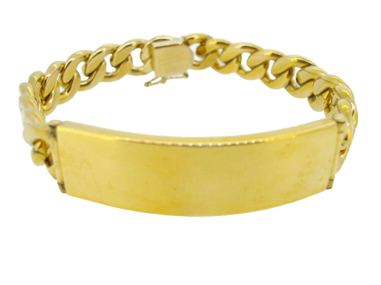 Bracelet Rhythm ID Identification 12K Gold Filled Handmade Curb Chain 8 in Vtg