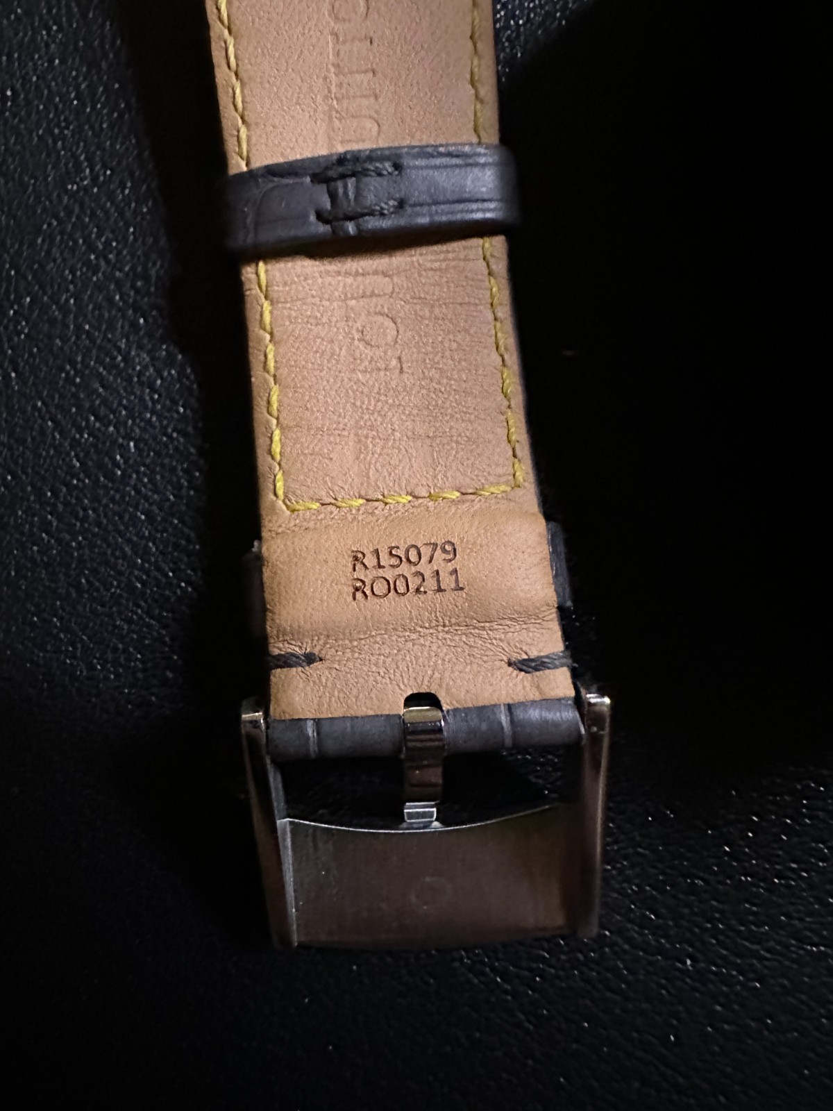 Louis Vuitton Tambour Horizon Light Up QAD0 44mm Dark Grey Alligator MEN’S WATCH