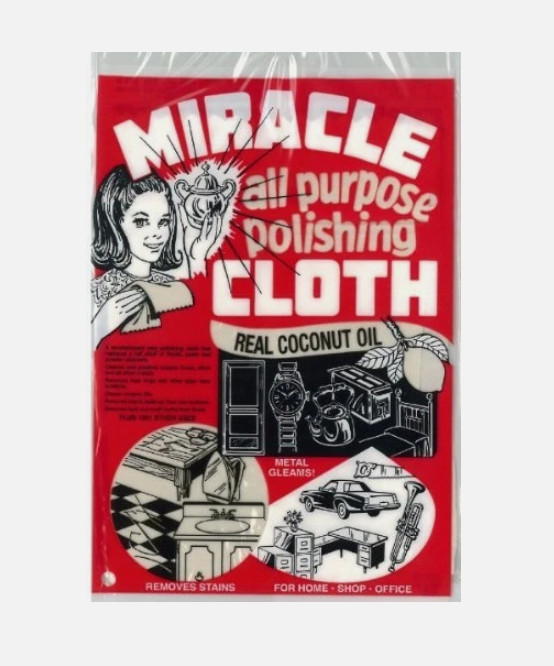 Miracle Cloth All Purpose Polishing Cleaning Towel 6×9 Inch 1 Pack