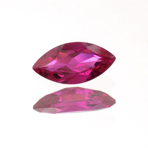 (6x3mm – 12x6mm) Marquise AAA Lab Created Ruby