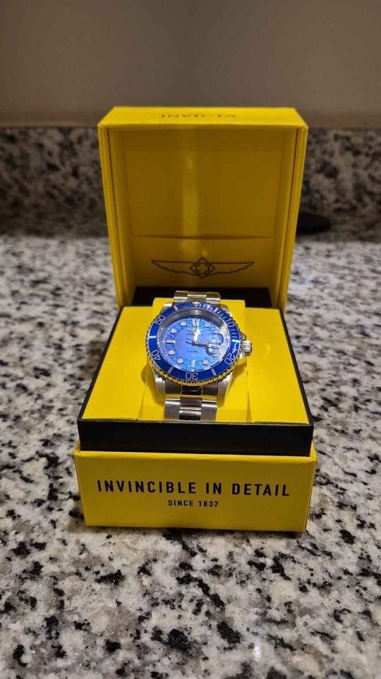 Invicta Pro Diver Blue Dial Watch