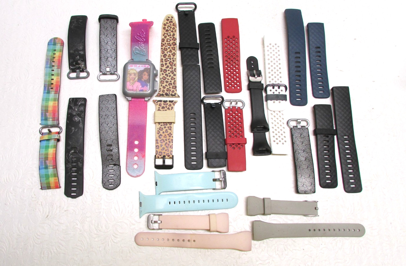 Mix Brand Lot of Watch Bands Straps for Parts & Repair