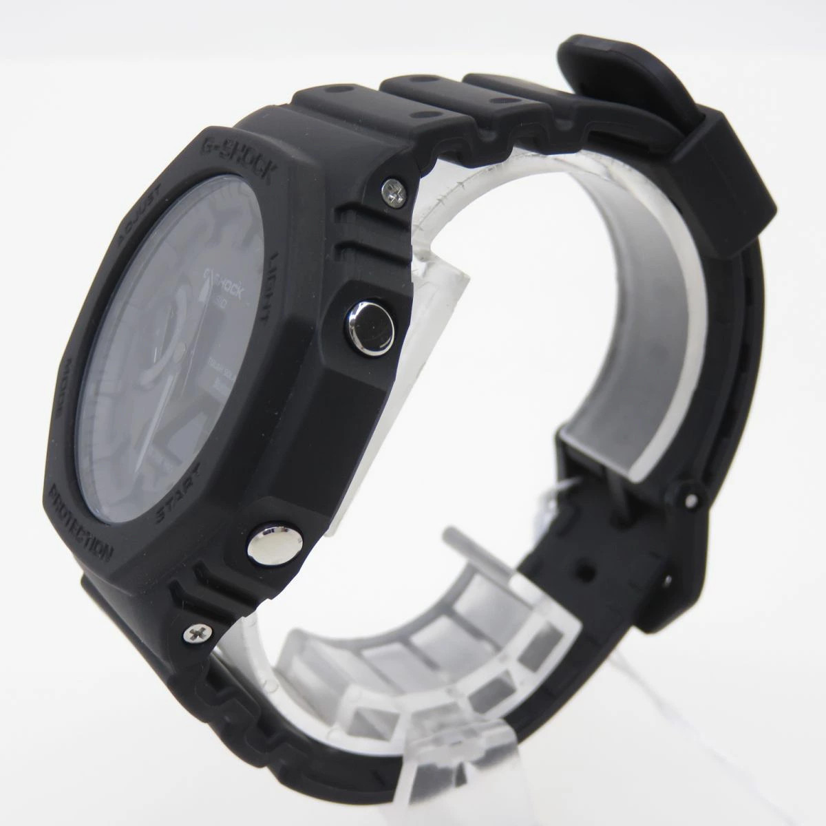 CASIO G SHOCK GA B2100 1AER Carbon Core Guard Mobile Link Tough Solar Watch Used