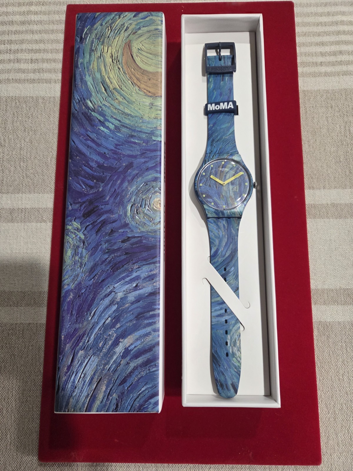Swatch X MoMa The Starry Night by Vincent Van Gogh Watch