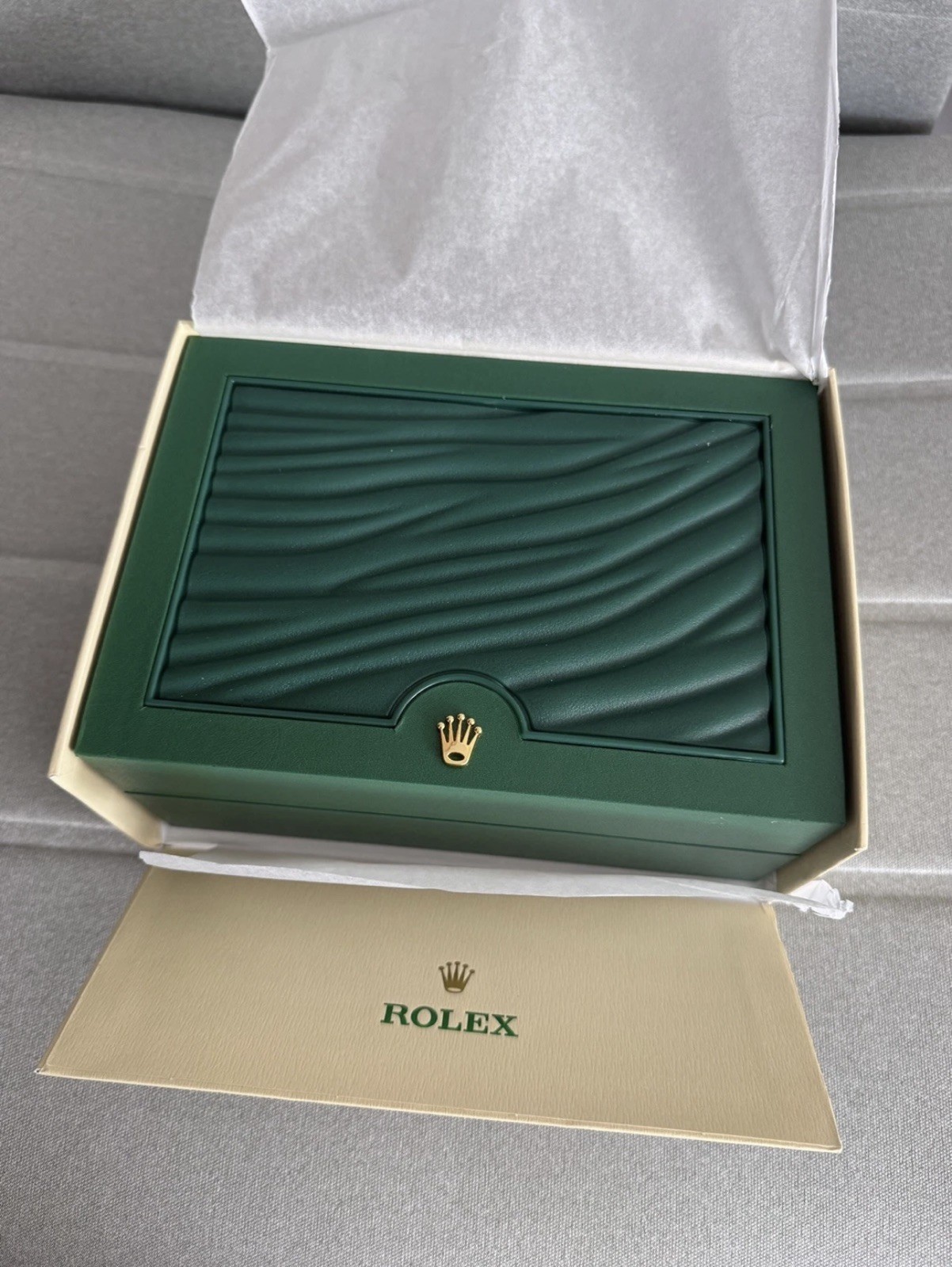 Rolex Luxury Presentation Box Set & Outer Box & Cloth