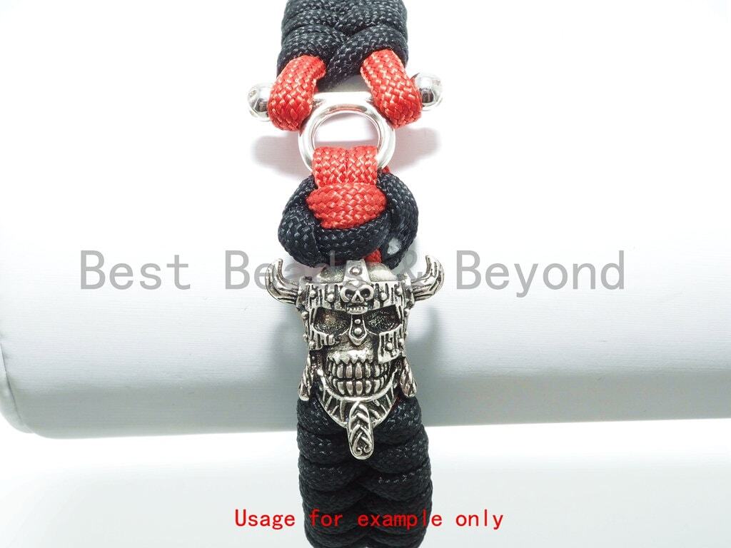 Antique Viking/Pirate Bead for 550 Paracord Survival Bracelet 22x24mm, sku#Y101