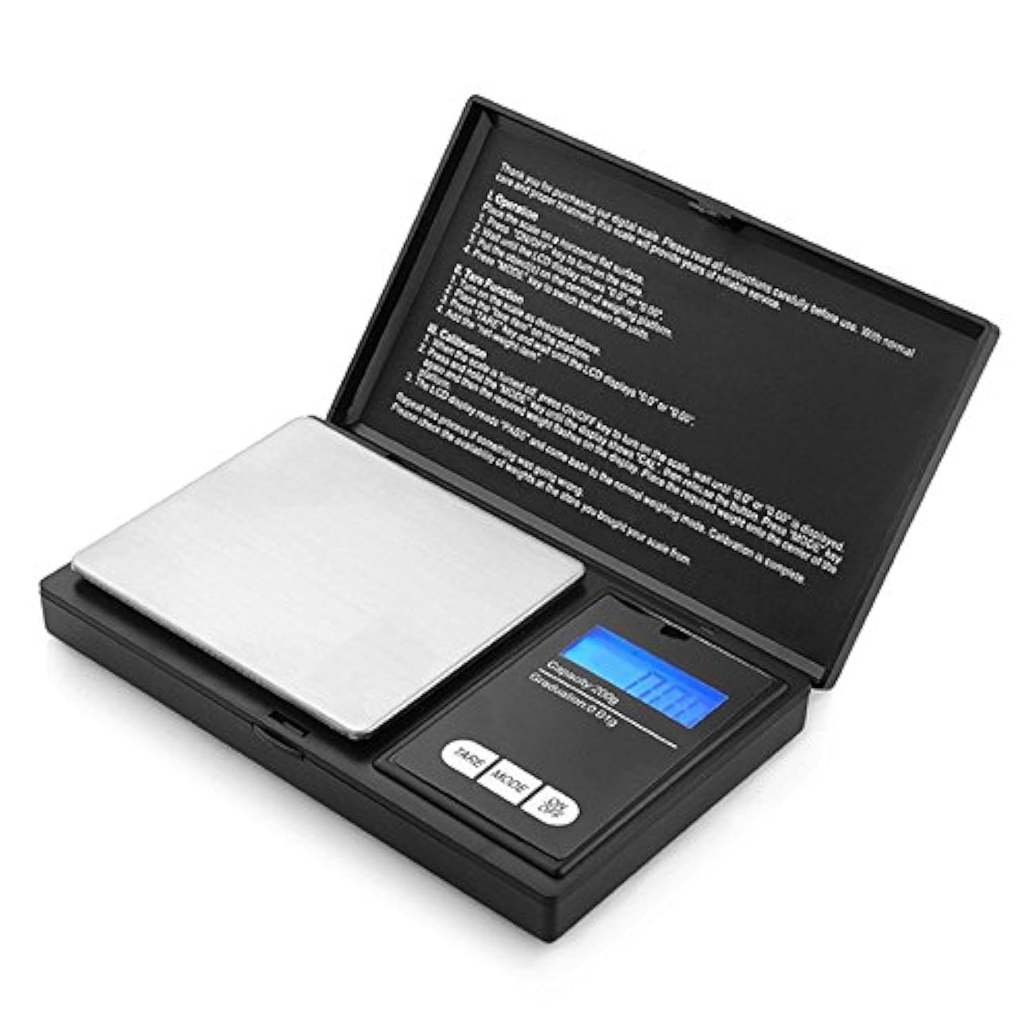 Digital Scale 2000g x 0.1g Jewelry Gold Silver Coin Gram Pocket Size Herb Grain