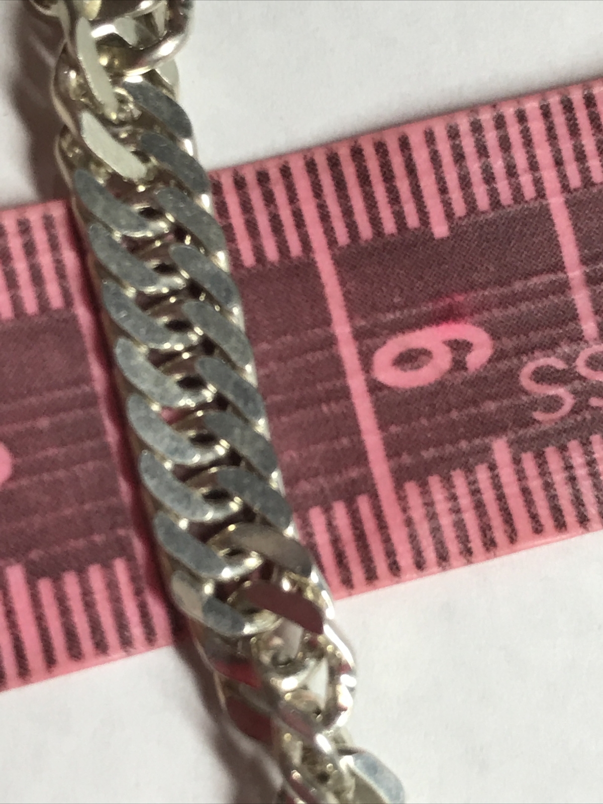 Tweisted Sterling Silver 30 Grams 22.5” Chain Made In Italy 5-6mm Wide
