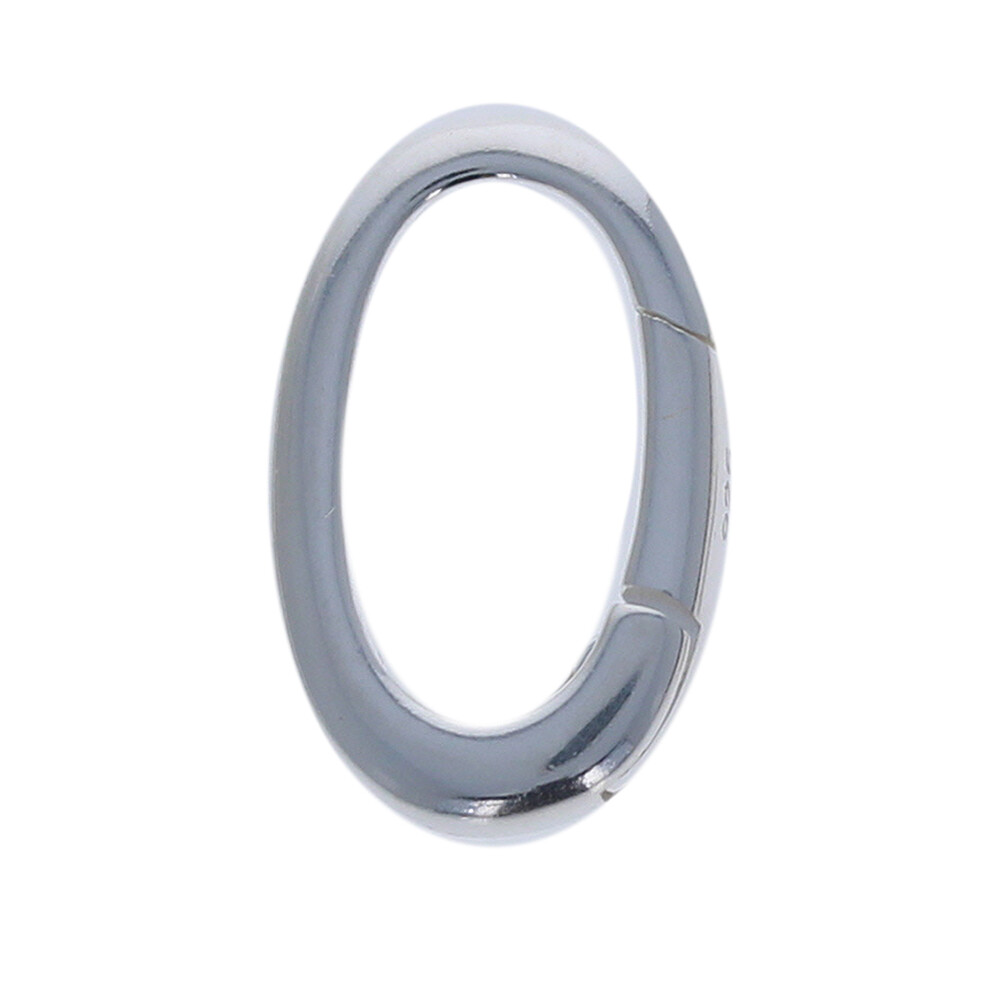 925 Sterling Silver, Cable Link Clasp, 3mm Lever Clasp, Oval Cable Links, Lever