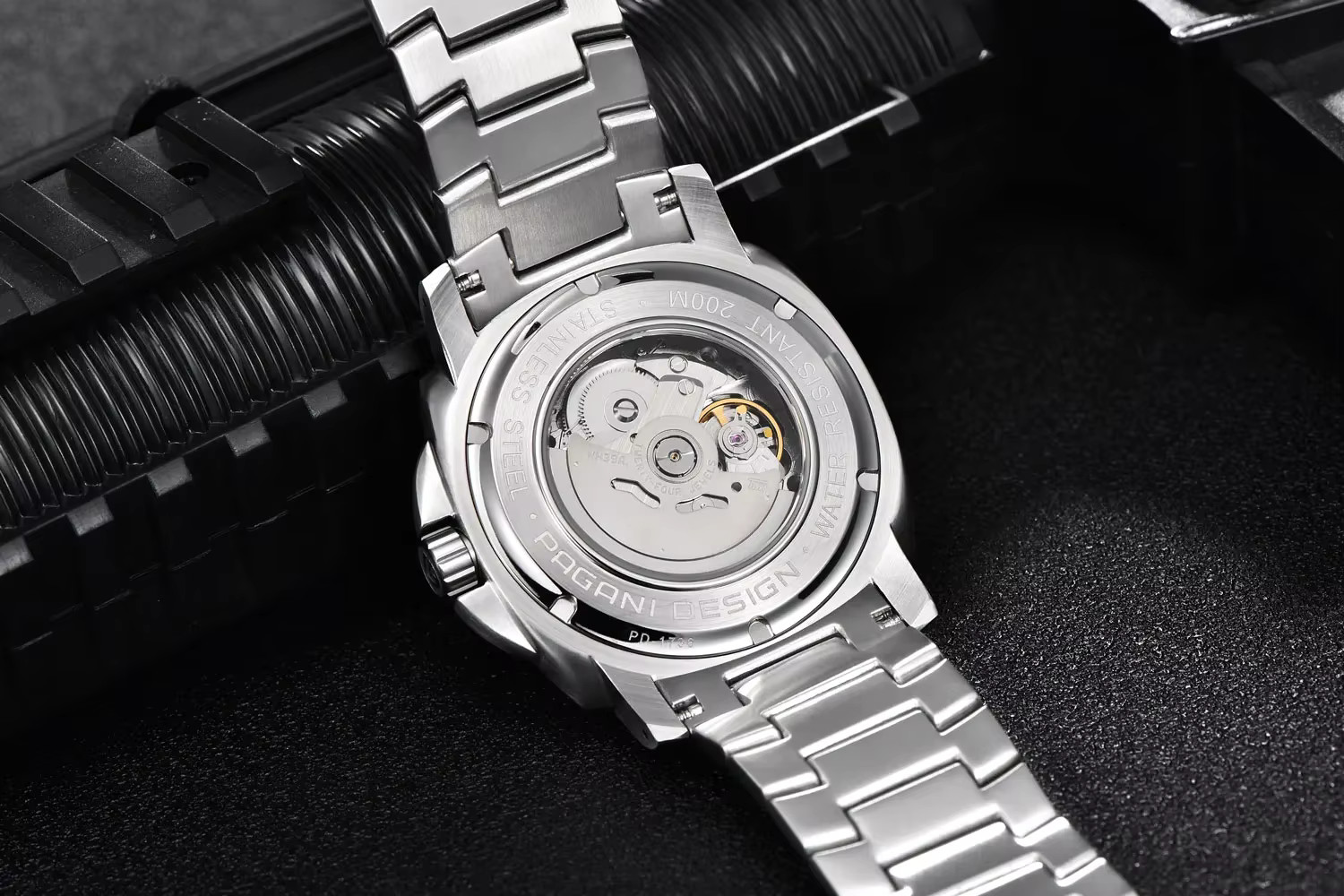 43MM Men’s Automatic Mechanical Watch NH39 200M 20ATM Waterproof Sapphire glass