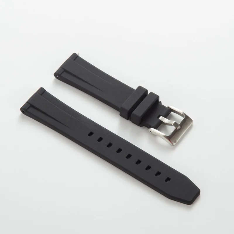 Silicone Rubber Watch Band Strap 18-22mm Waterproof Sport Wristband Universal Fi