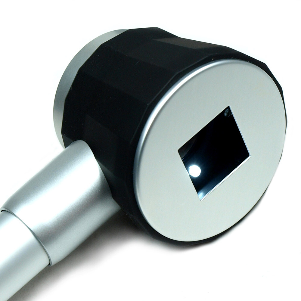 High Quality 10X Optical glass Lighted Magnifier 45X Jewelers Loupe with LED UV