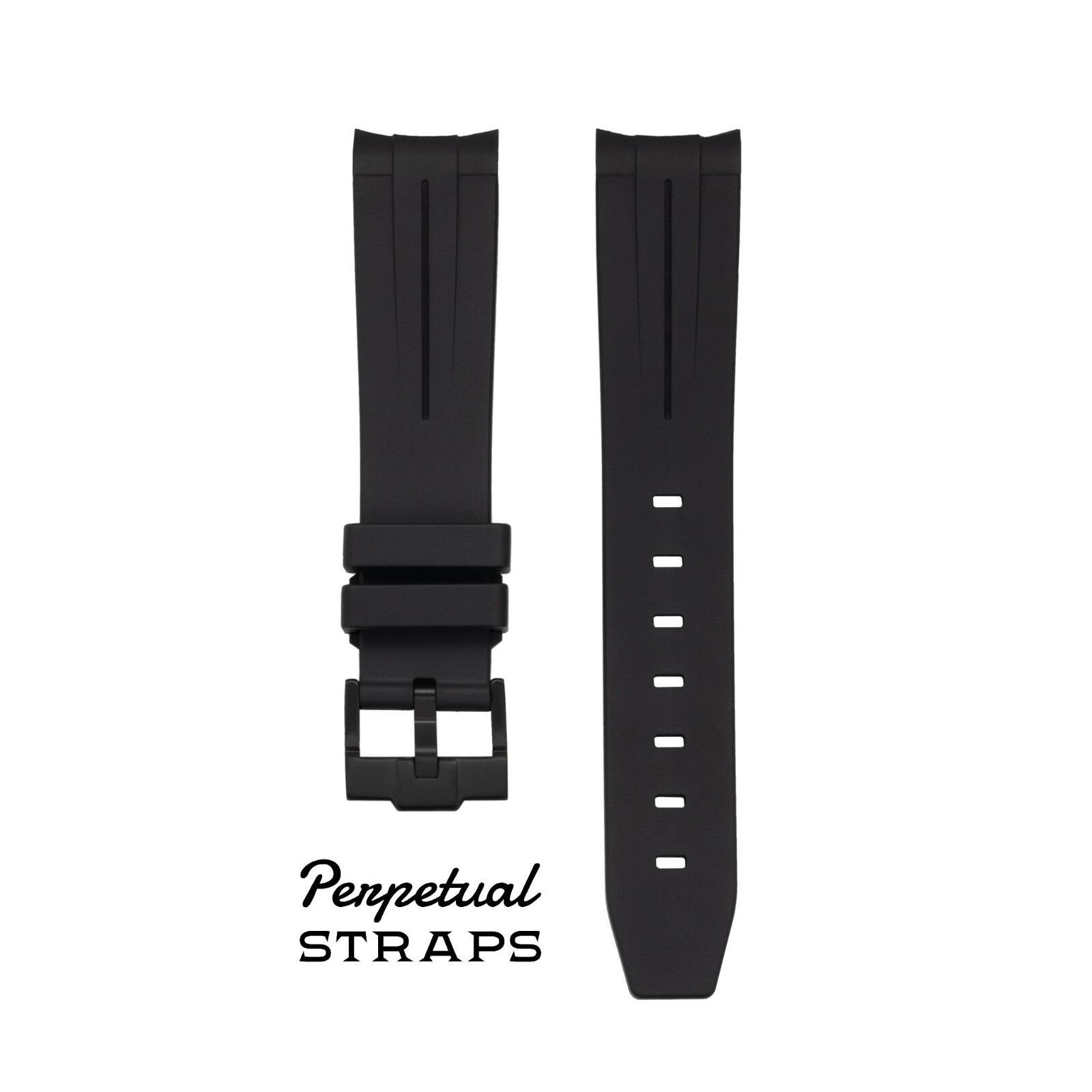 TRIPLE BLACK – RUBBER WATCH STRAP for Omega X Swatch Speedmaster MoonSwatch