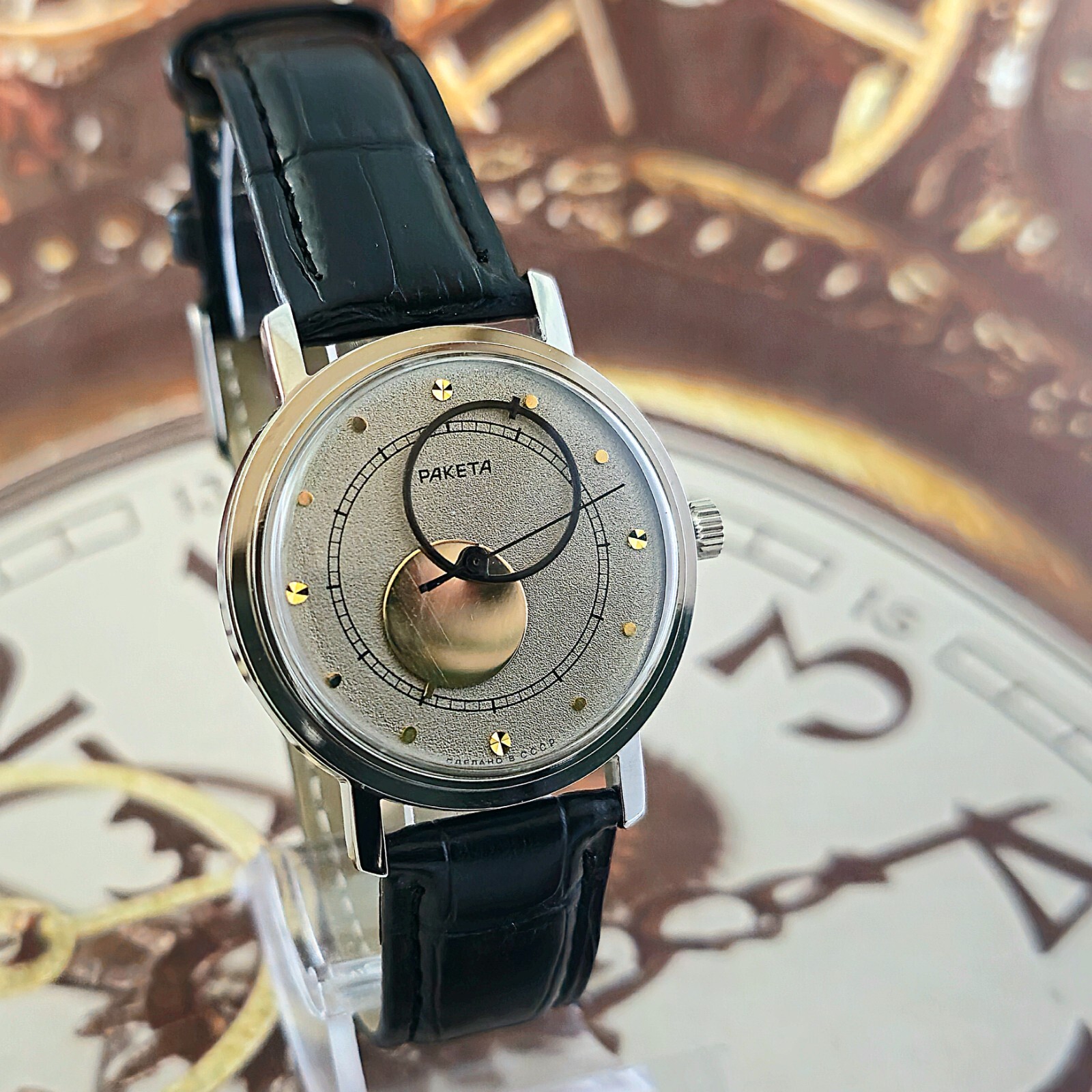 Vintage Watch USSR RAKETA Copernik Soviet watch Space Copernic Mechanism 2609.HA