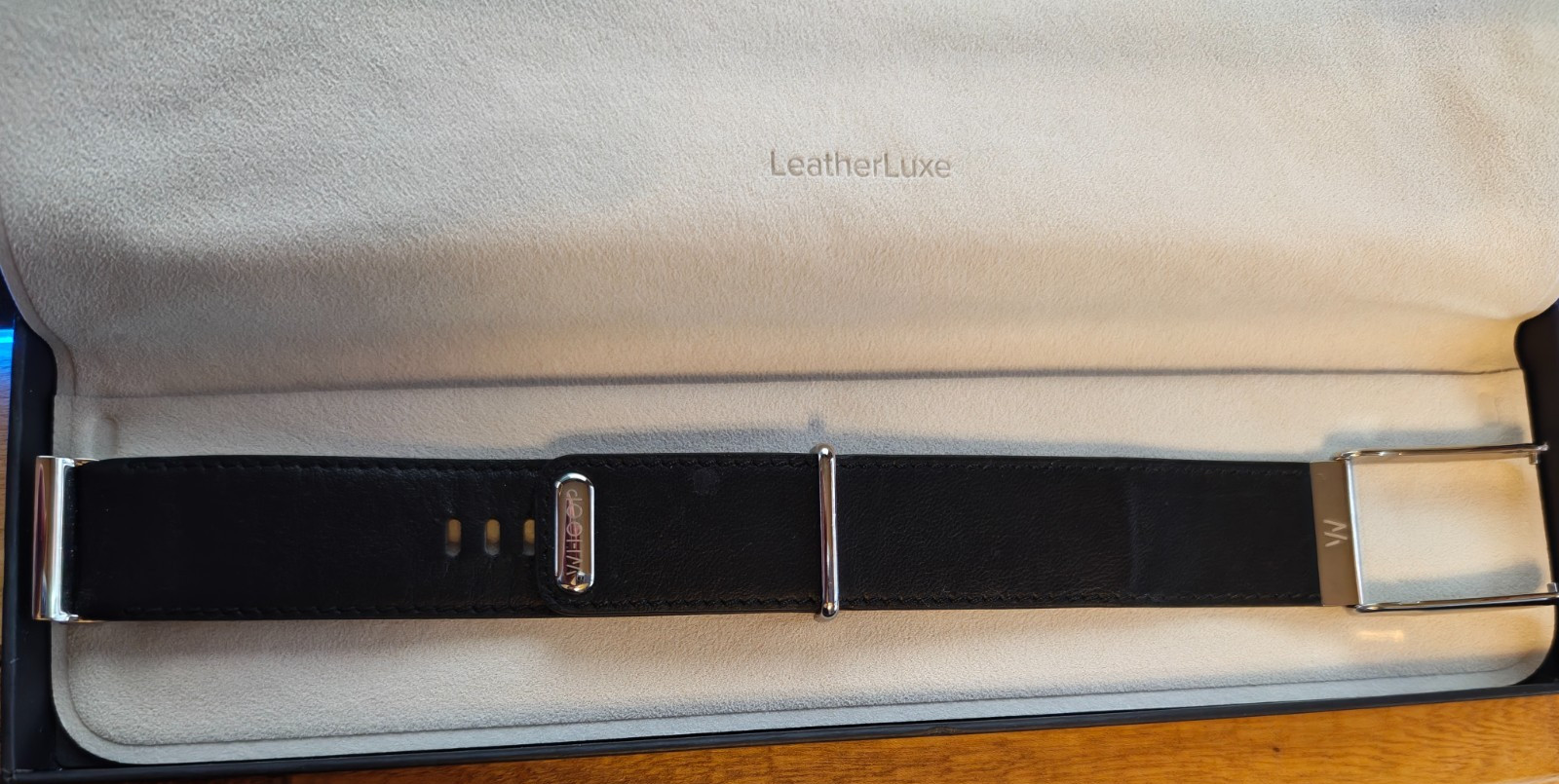MG LeatherLuxe Band – Genuine Italian Leather Accessory for Health, Fitness, …
