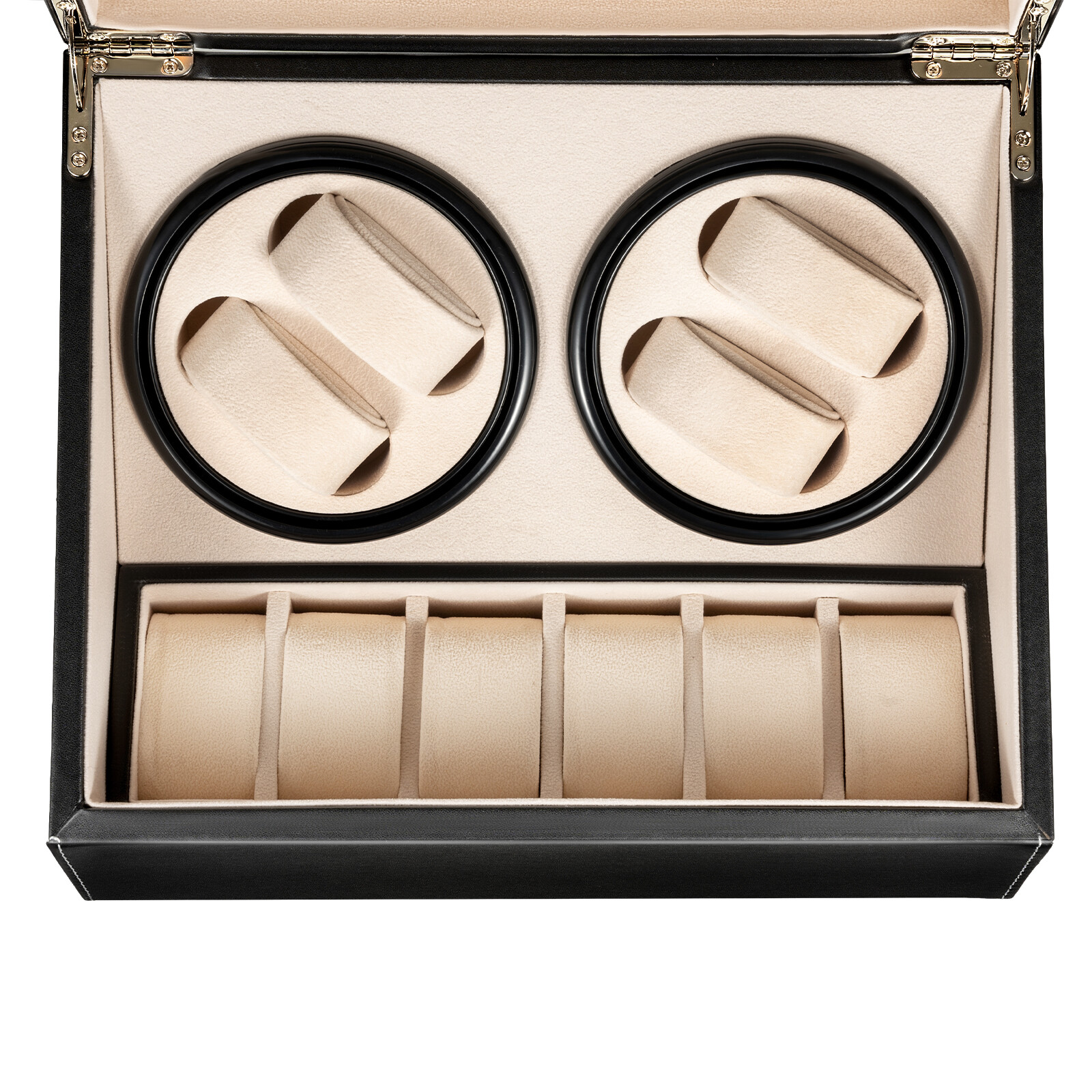 4+6 Watch Winder Case Automatic Rotation Watch Storage Display Box Gifts