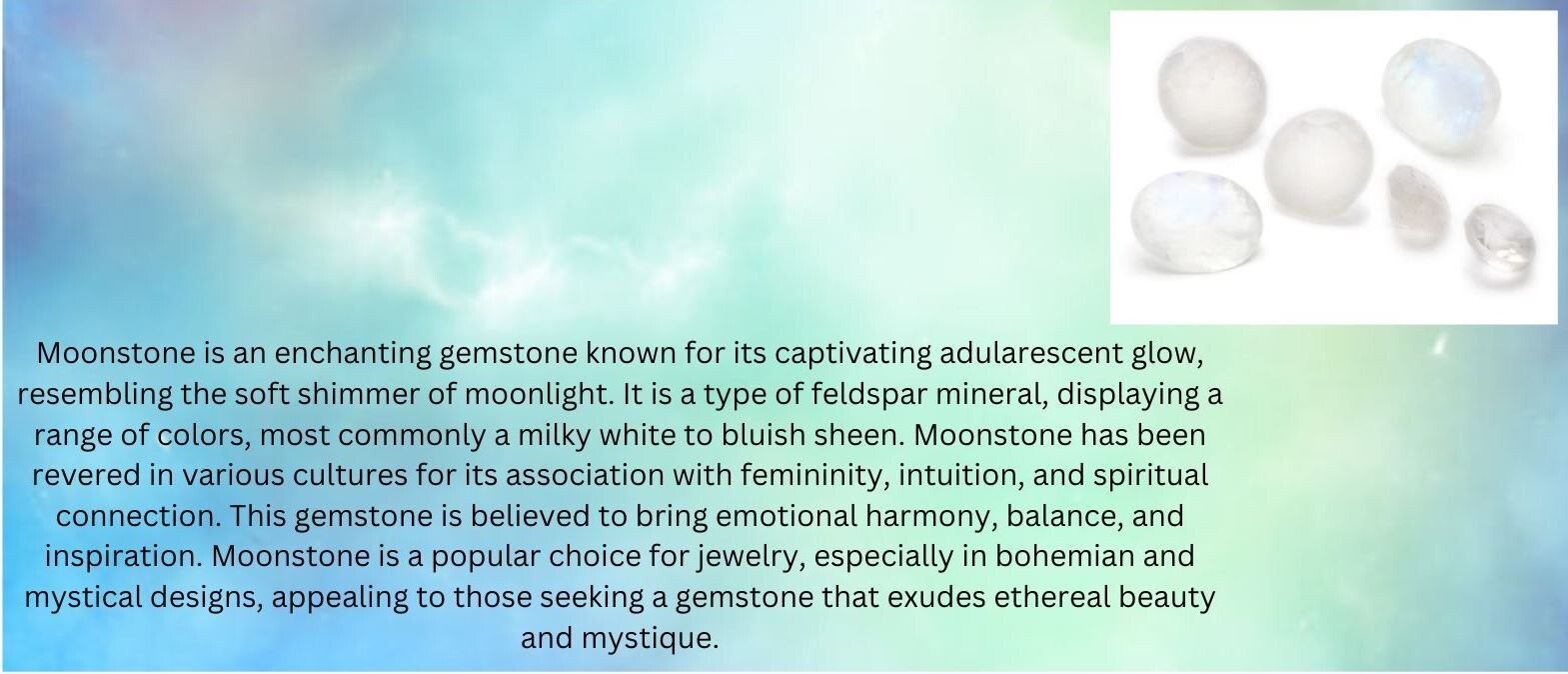 925 Silver Ring Moonstone Natural Sterling Women Rings Gemstone Jewelry