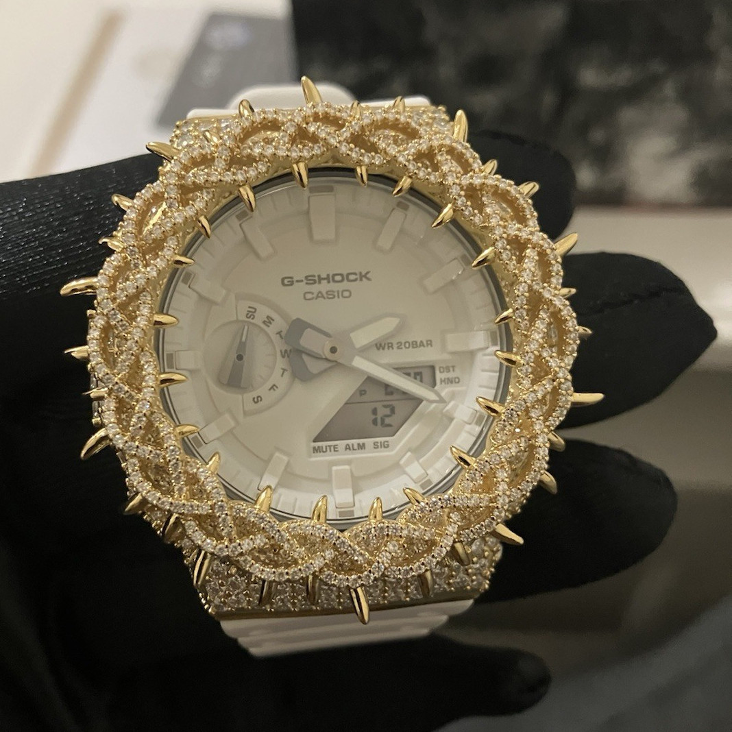 Moissanite G-SHOCK Casio W/Box Papers