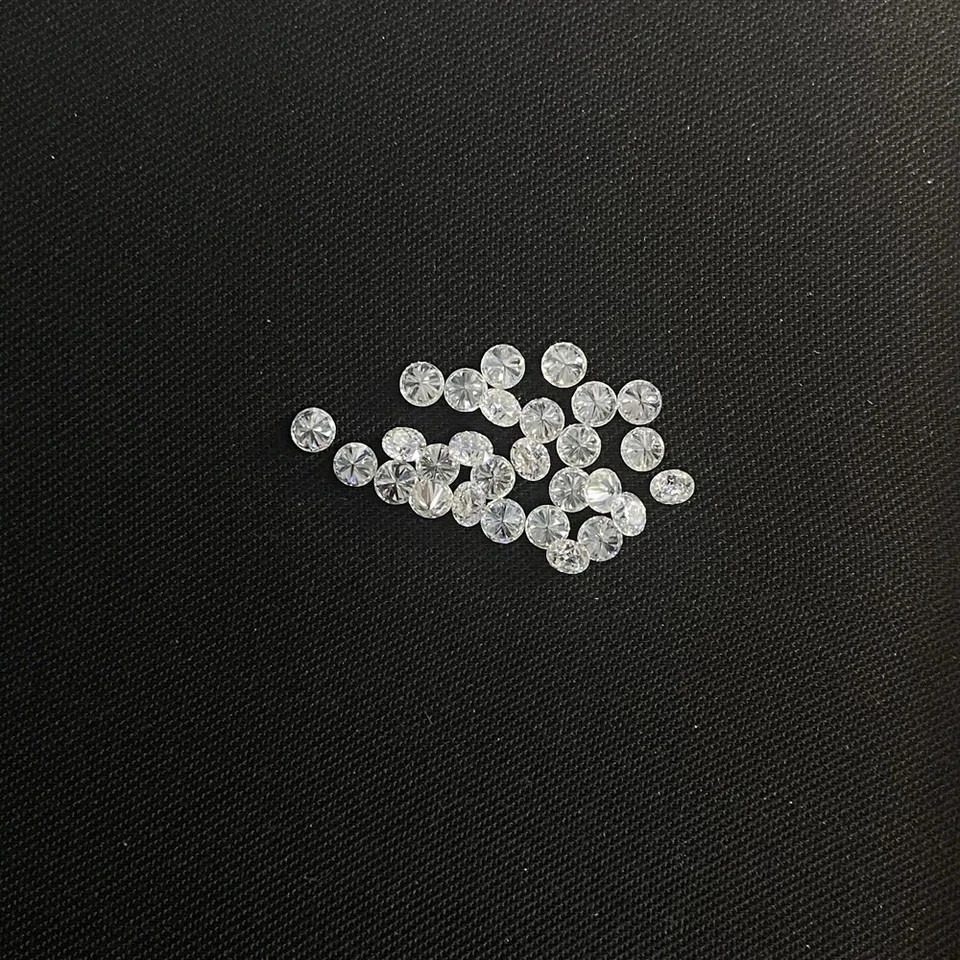 Natural Loose 1 MM Diamond Round 200 Pcs Lot VVS1 Clarity D White Color .005ct