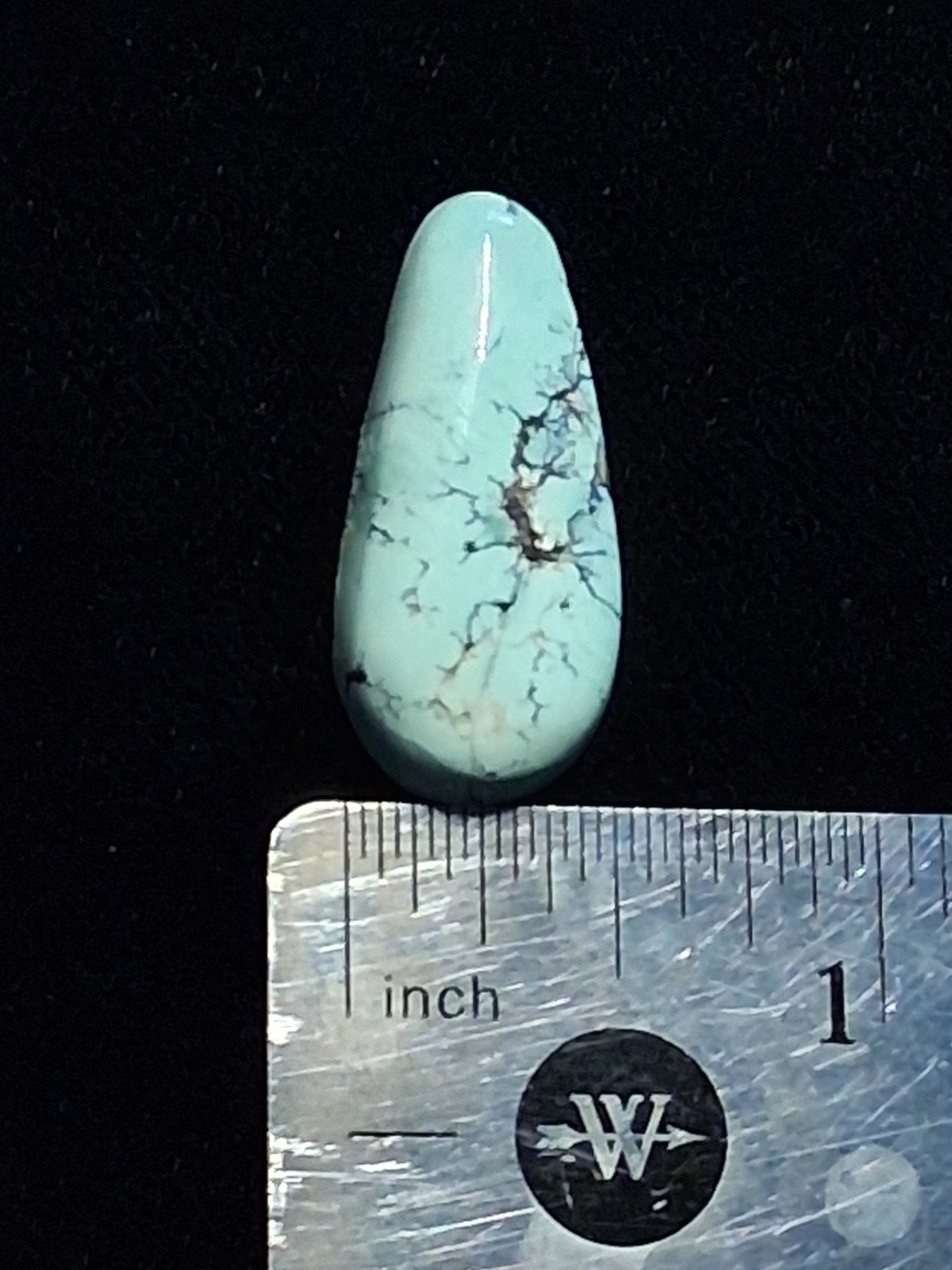 New Ultra Rare Broken Arrow Varisite (Carmel Variation) Cabochon 14.5 Carats