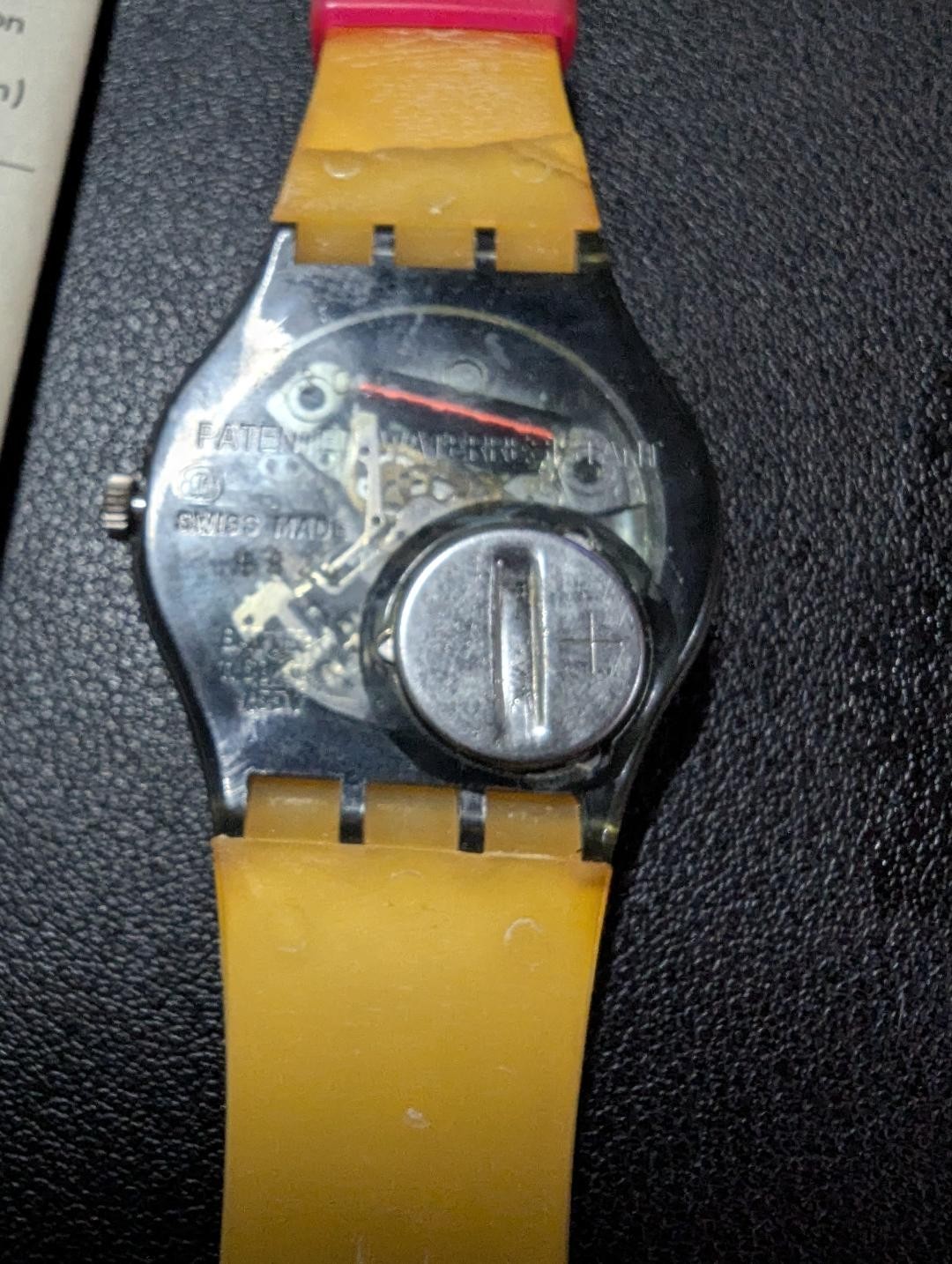 Swatch Sari GK147 1994 Watch – Working Used in Original Box – New Battery