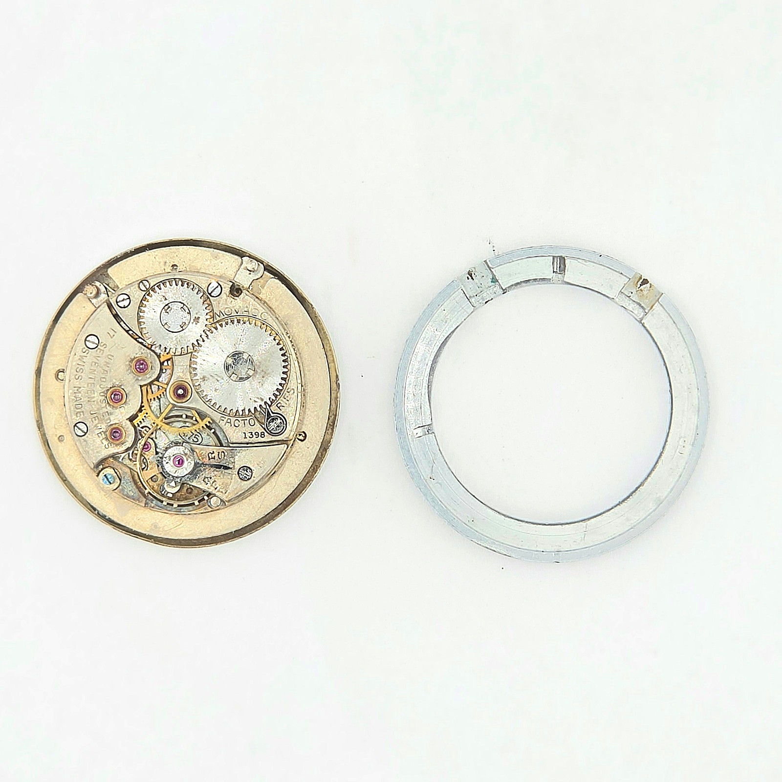 MOVADO CAL. 475 TRIPLE DATE MOVEMENT