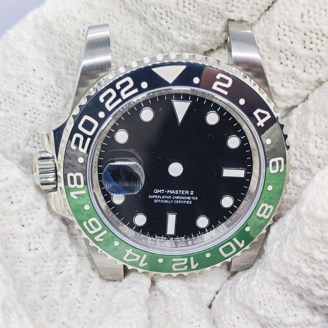 for 3285 watch case + dial + hands + Stainless Steel Strap 40mm DIY SET