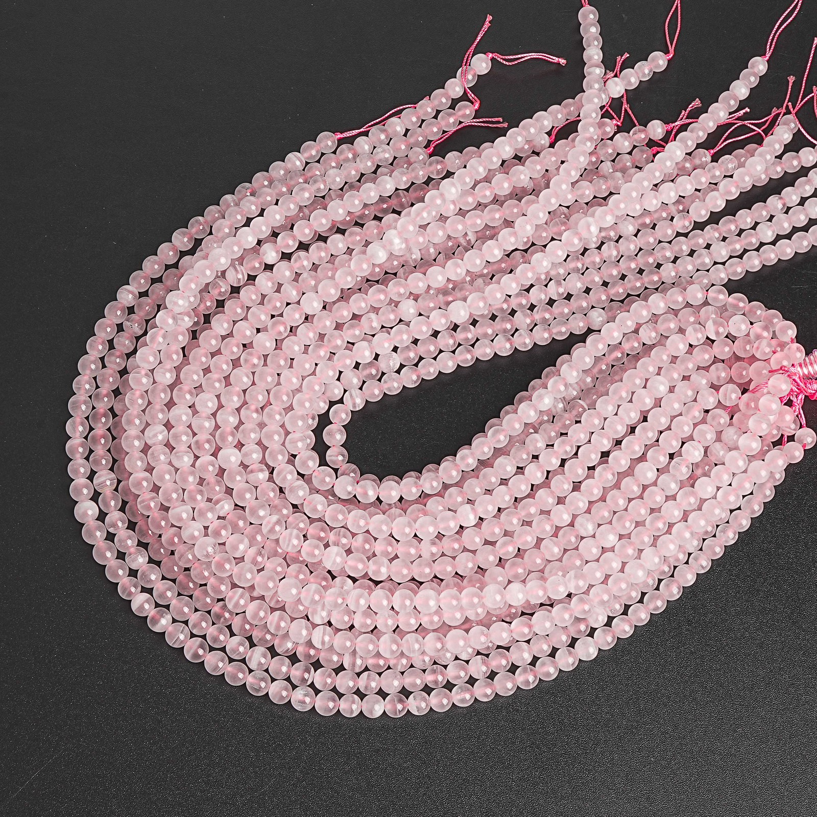 Genuine Natural Pink Calcite Beads Grade AA Round Loose Beads 6MM 8MM 10MM