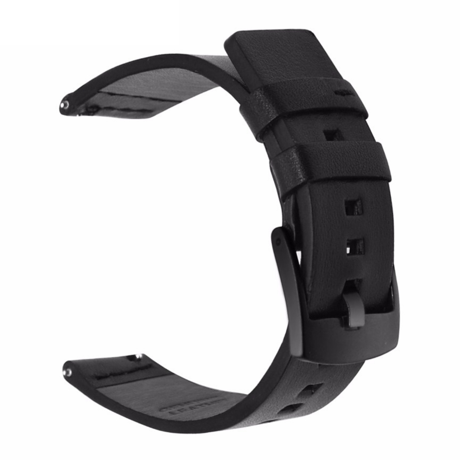 Genuine Leather Watch Band Quick Release Strap For Fitbit Versa / Versa 2