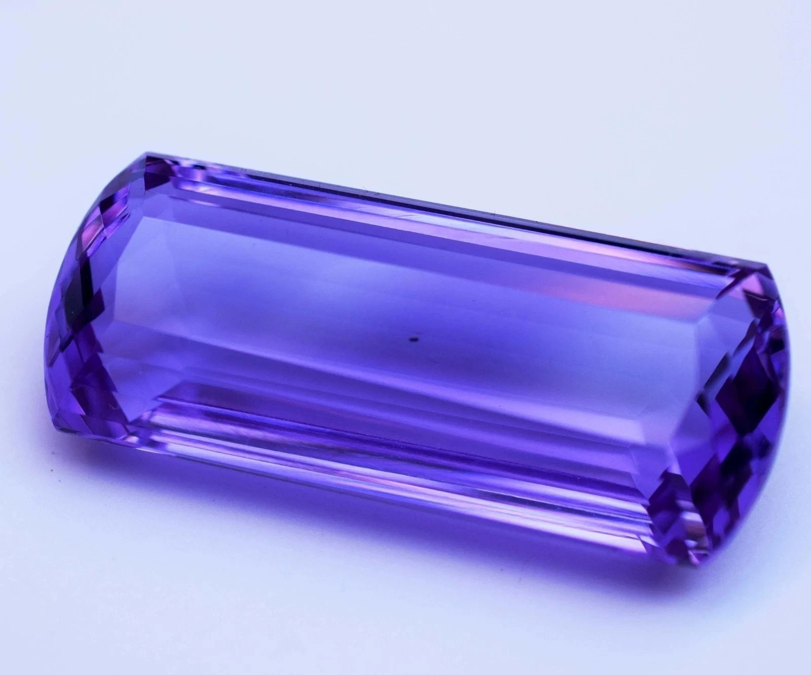 Certified Large Purple Amethyst Natural 100 Ct+ Fancy Cut AA+ Loose Gemstone