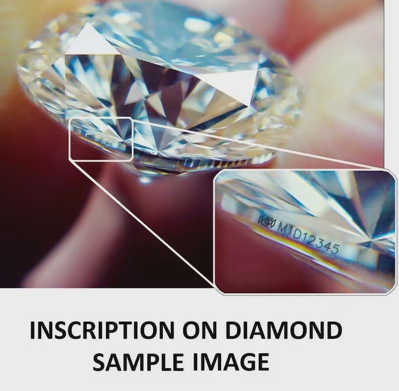3 CT IGI Round D-VVS1 Lab Grown Diamond Women Engagement Ring 14K White Gold